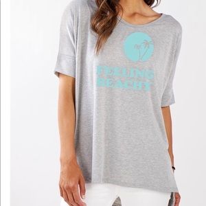 Graphic “Feeling Beachy” Top